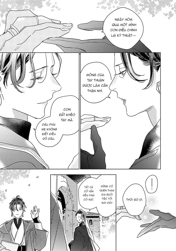 BÍ MẬT THẦM LẶNG GIỮA VÀNG VÀ BẠC LÀ MÀN ĐÊM Chapter 3 Trang 7