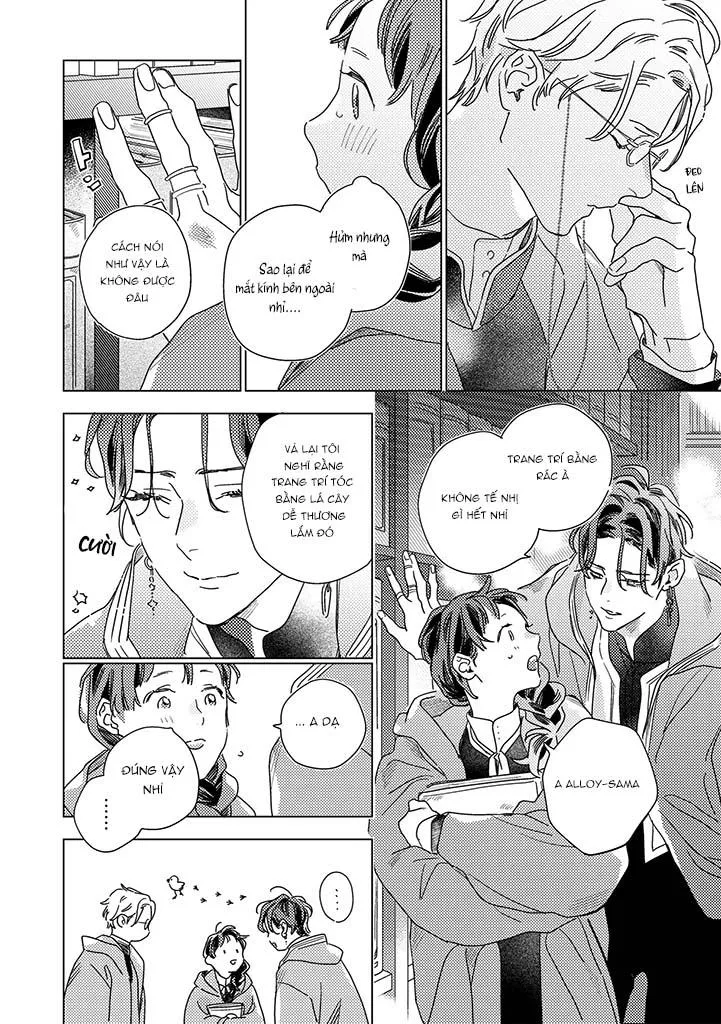 BÍ MẬT THẦM LẶNG GIỮA VÀNG VÀ BẠC LÀ MÀN ĐÊM Chapter 5 Trang 4