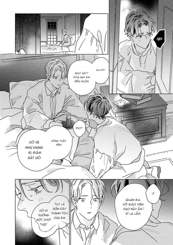BÍ MẬT THẦM LẶNG GIỮA VÀNG VÀ BẠC LÀ MÀN ĐÊM Chapter 5 Trang 12