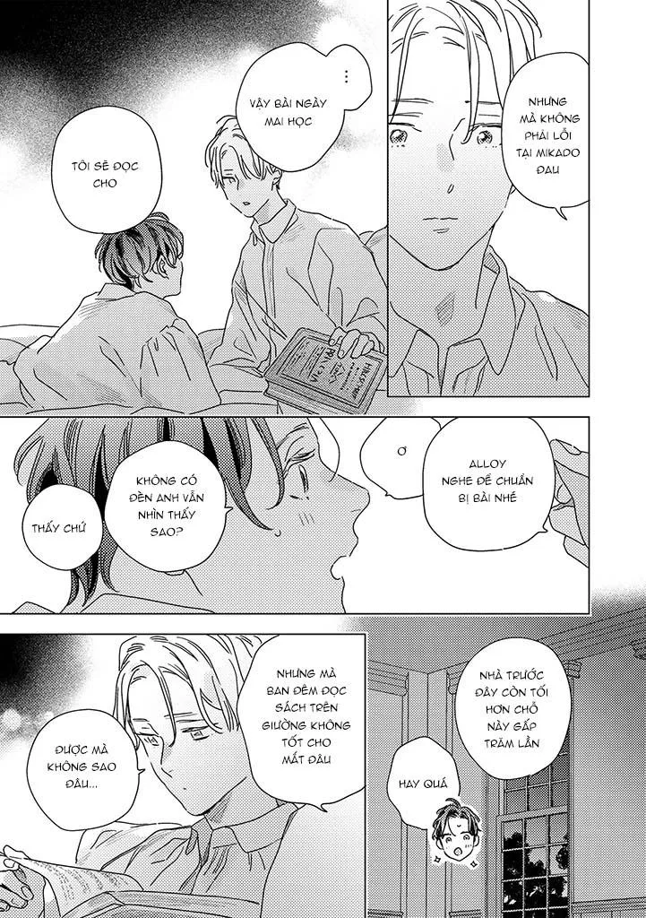 BÍ MẬT THẦM LẶNG GIỮA VÀNG VÀ BẠC LÀ MÀN ĐÊM Chapter 5 Trang 13