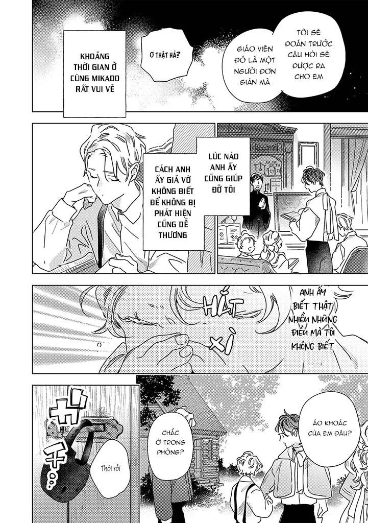 BÍ MẬT THẦM LẶNG GIỮA VÀNG VÀ BẠC LÀ MÀN ĐÊM Chapter 5 Trang 14