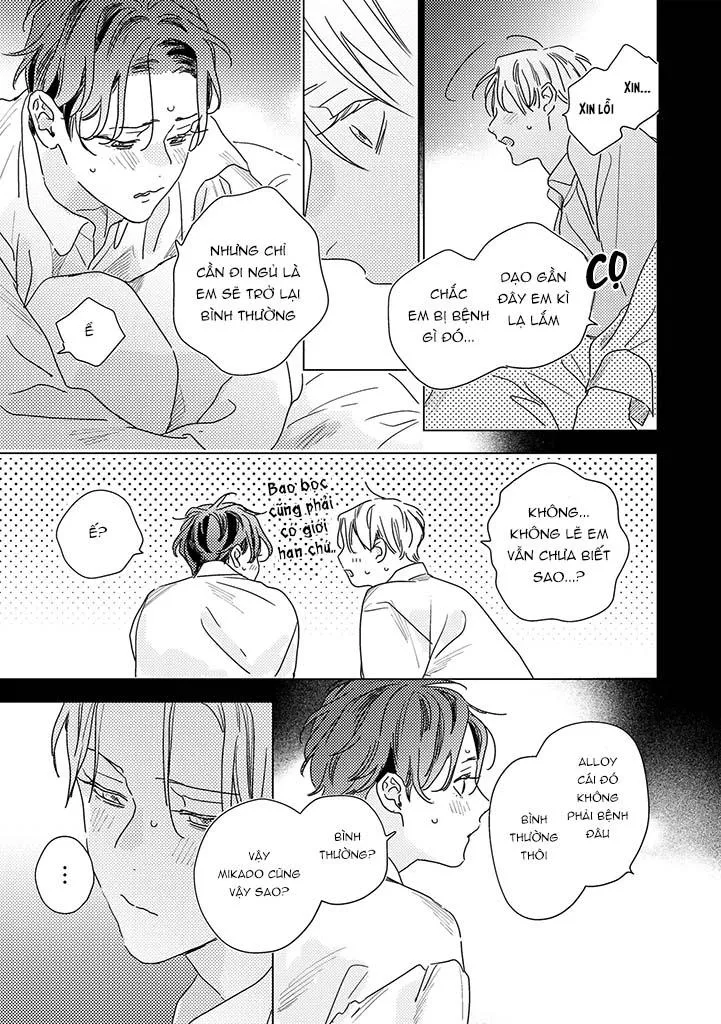 BÍ MẬT THẦM LẶNG GIỮA VÀNG VÀ BẠC LÀ MÀN ĐÊM Chapter 6 Trang 4