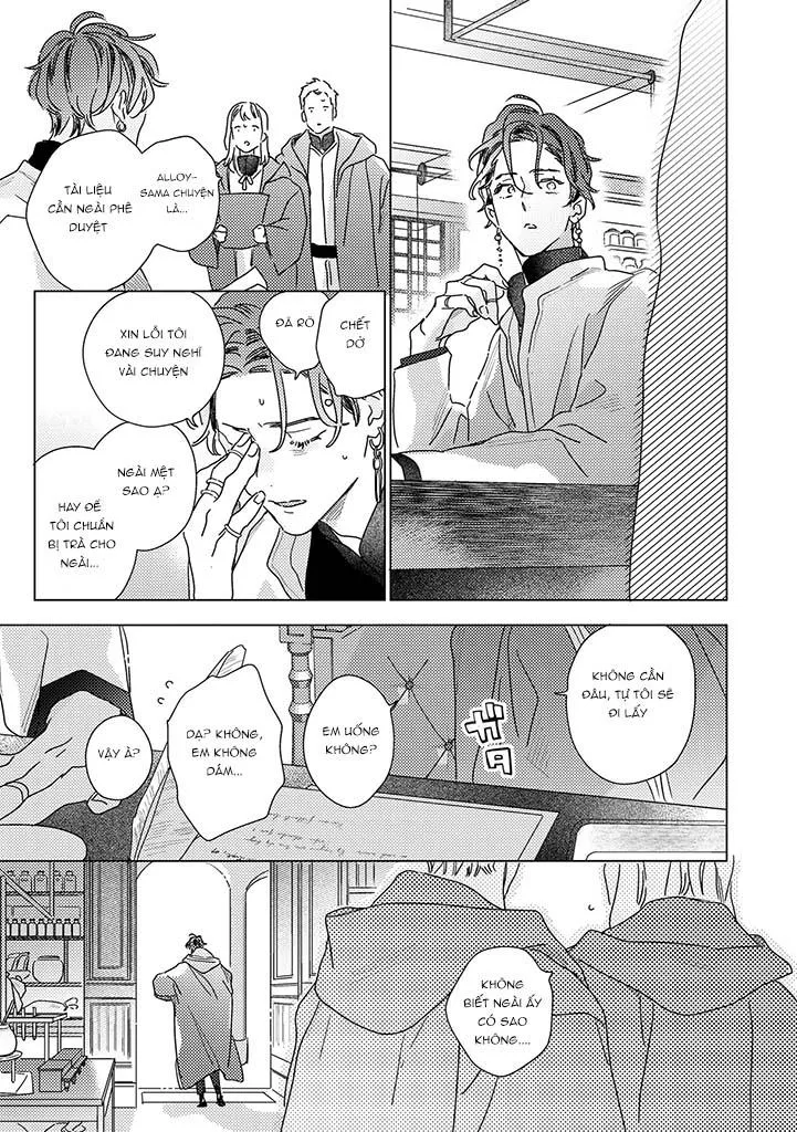 BÍ MẬT THẦM LẶNG GIỮA VÀNG VÀ BẠC LÀ MÀN ĐÊM Chapter 6 Trang 10