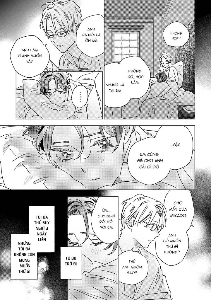 BÍ MẬT THẦM LẶNG GIỮA VÀNG VÀ BẠC LÀ MÀN ĐÊM Chapter 7 Trang 7