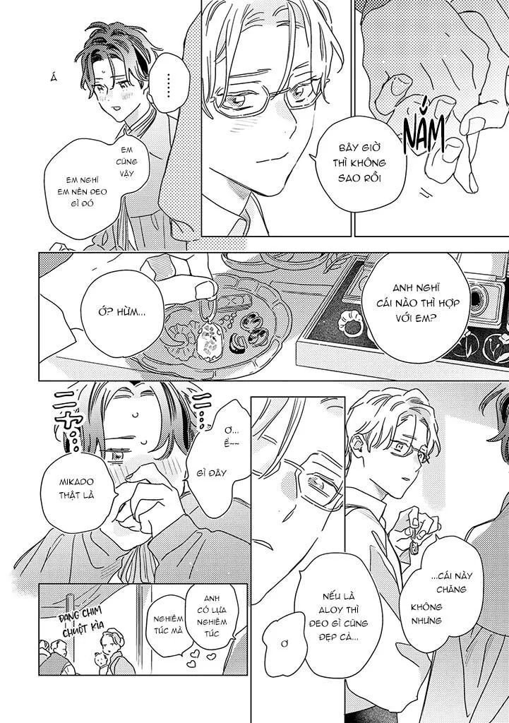 BÍ MẬT THẦM LẶNG GIỮA VÀNG VÀ BẠC LÀ MÀN ĐÊM Chapter 7 Trang 14