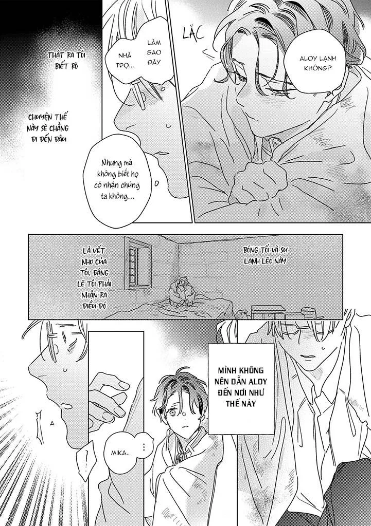 BÍ MẬT THẦM LẶNG GIỮA VÀNG VÀ BẠC LÀ MÀN ĐÊM Chapter 7 Trang 18