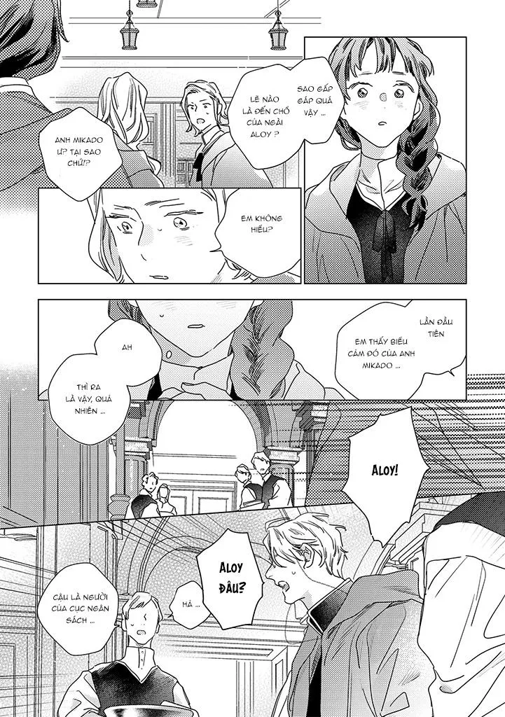 BÍ MẬT THẦM LẶNG GIỮA VÀNG VÀ BẠC LÀ MÀN ĐÊM Chapter 9 Trang 7