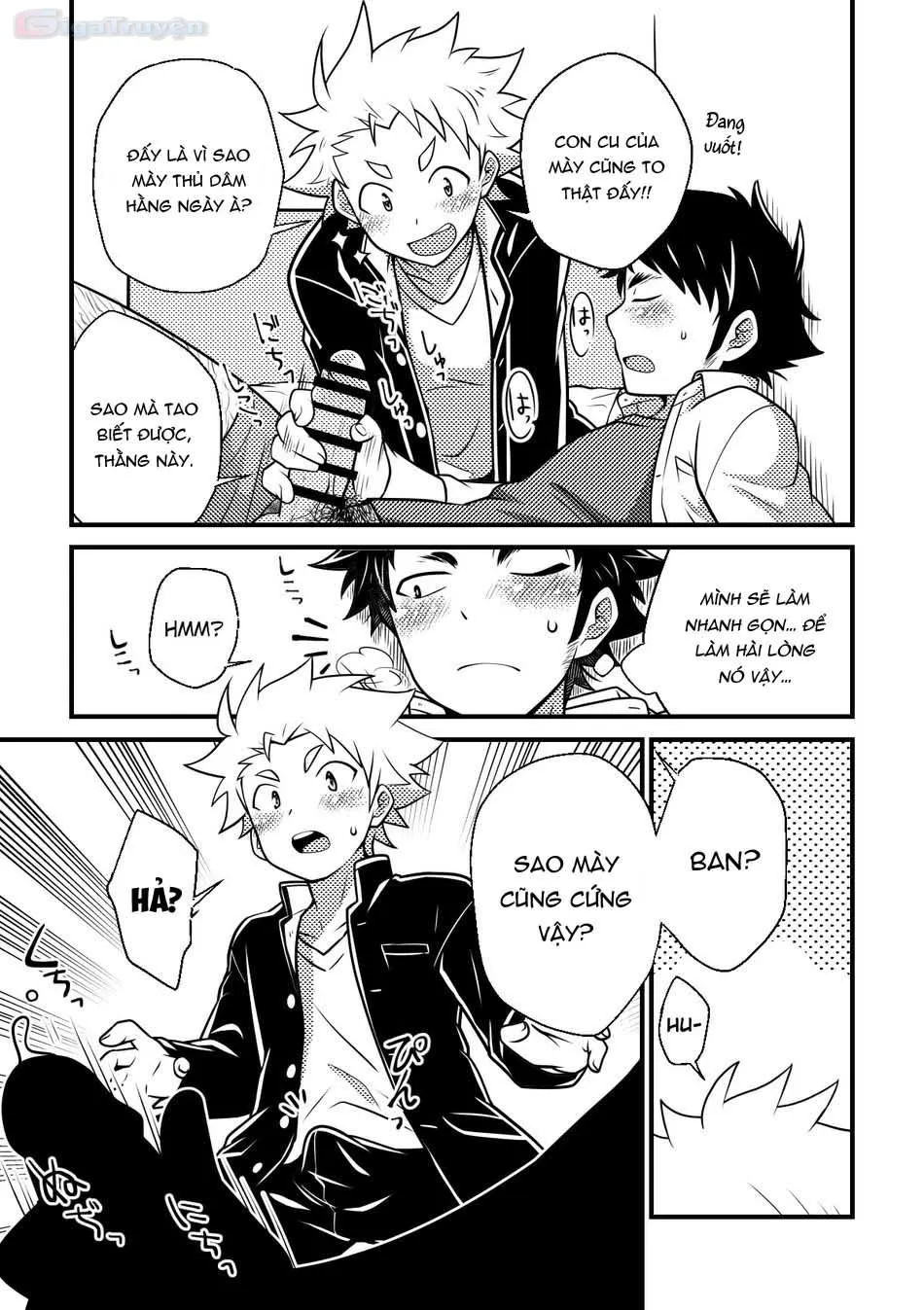 Bí mật về bộ lông của bạn cùng lớp! Chapter 1 Trang 12