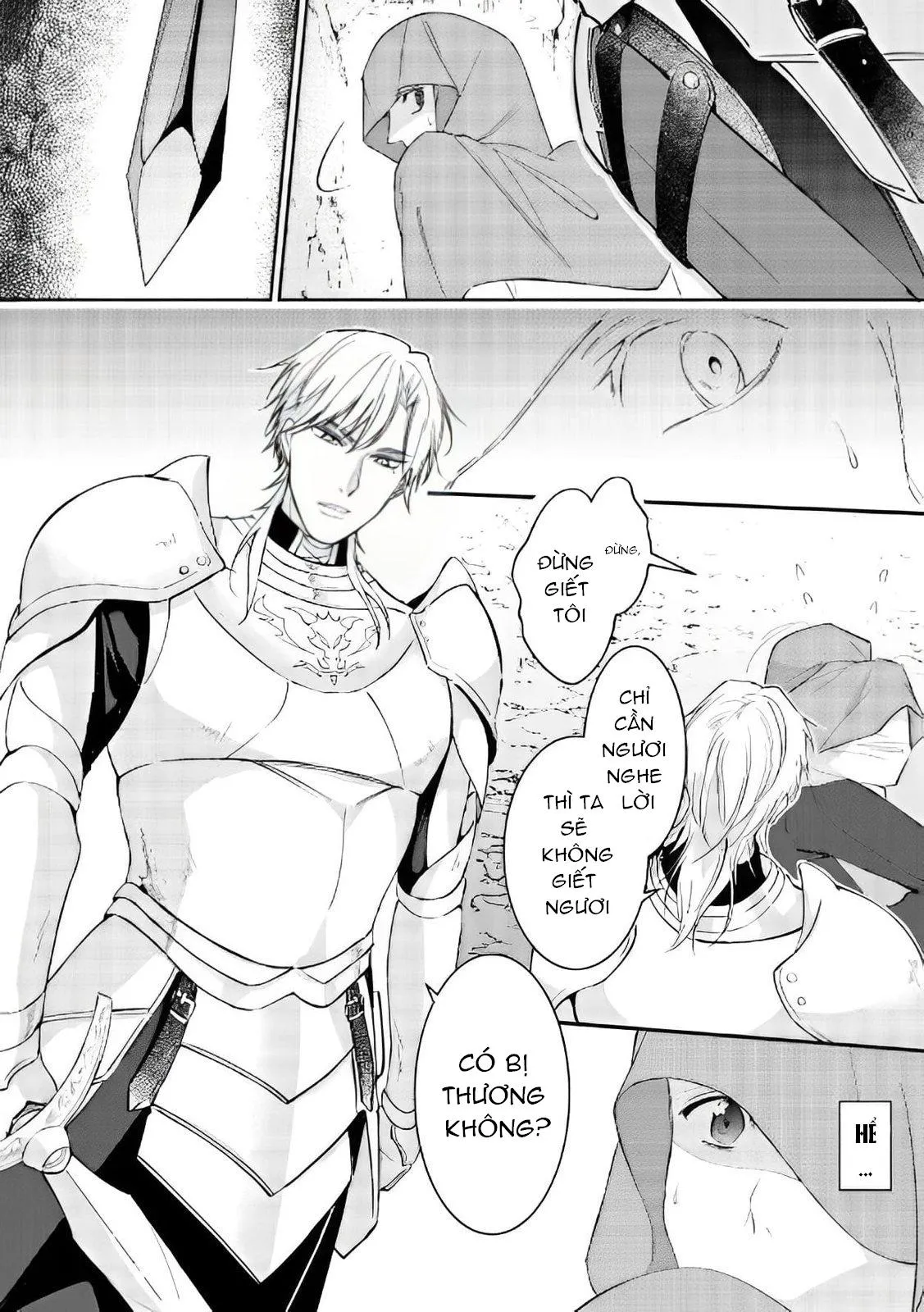 Bị triệu hồi đến dị giới do bị vạ lây và được đội kỵ sĩ mạnh nhất nhặt về Chapter 1 Trang 6