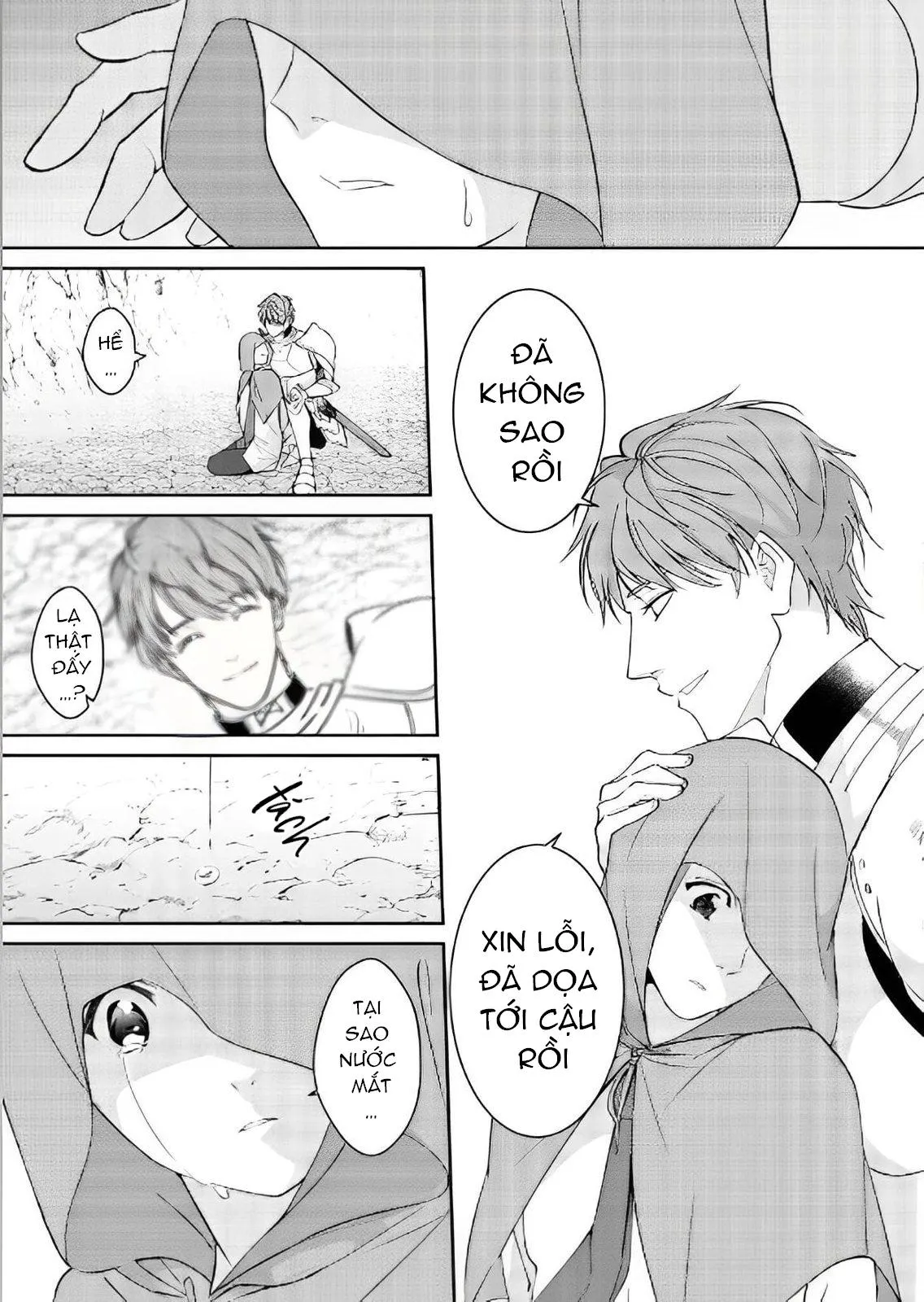 Bị triệu hồi đến dị giới do bị vạ lây và được đội kỵ sĩ mạnh nhất nhặt về Chapter 1 Trang 11