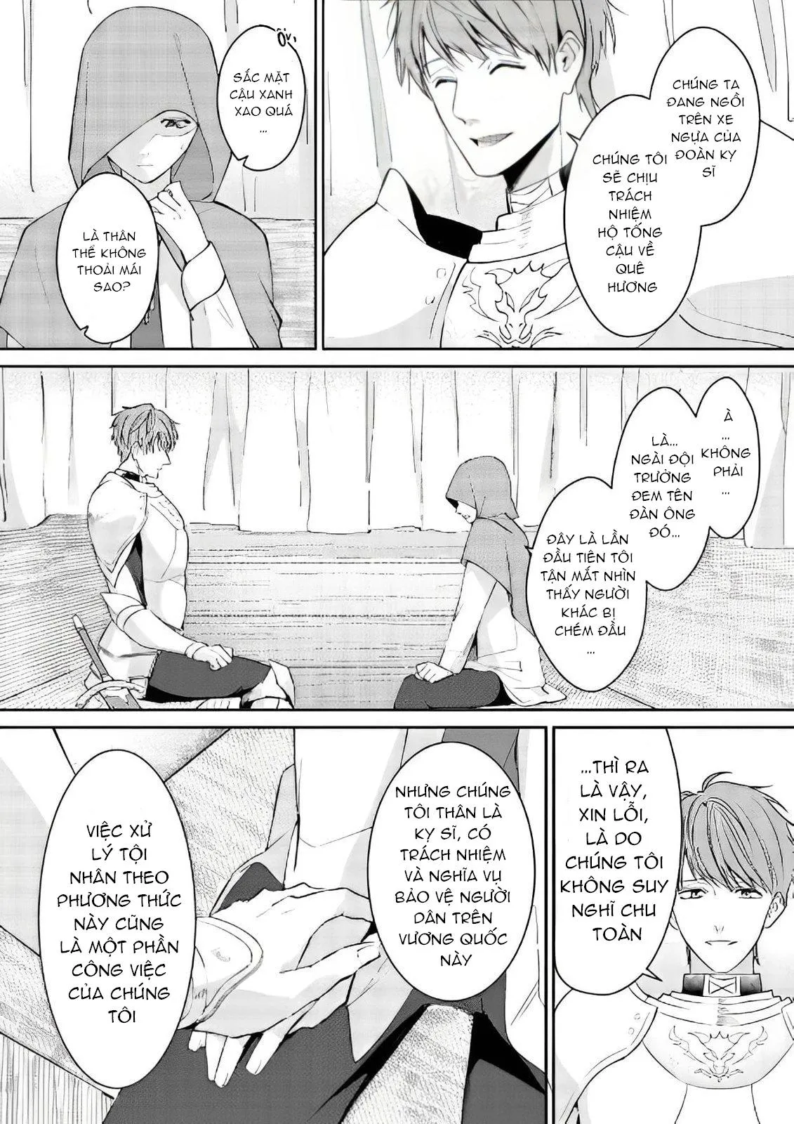 Bị triệu hồi đến dị giới do bị vạ lây và được đội kỵ sĩ mạnh nhất nhặt về Chapter 1 Trang 14