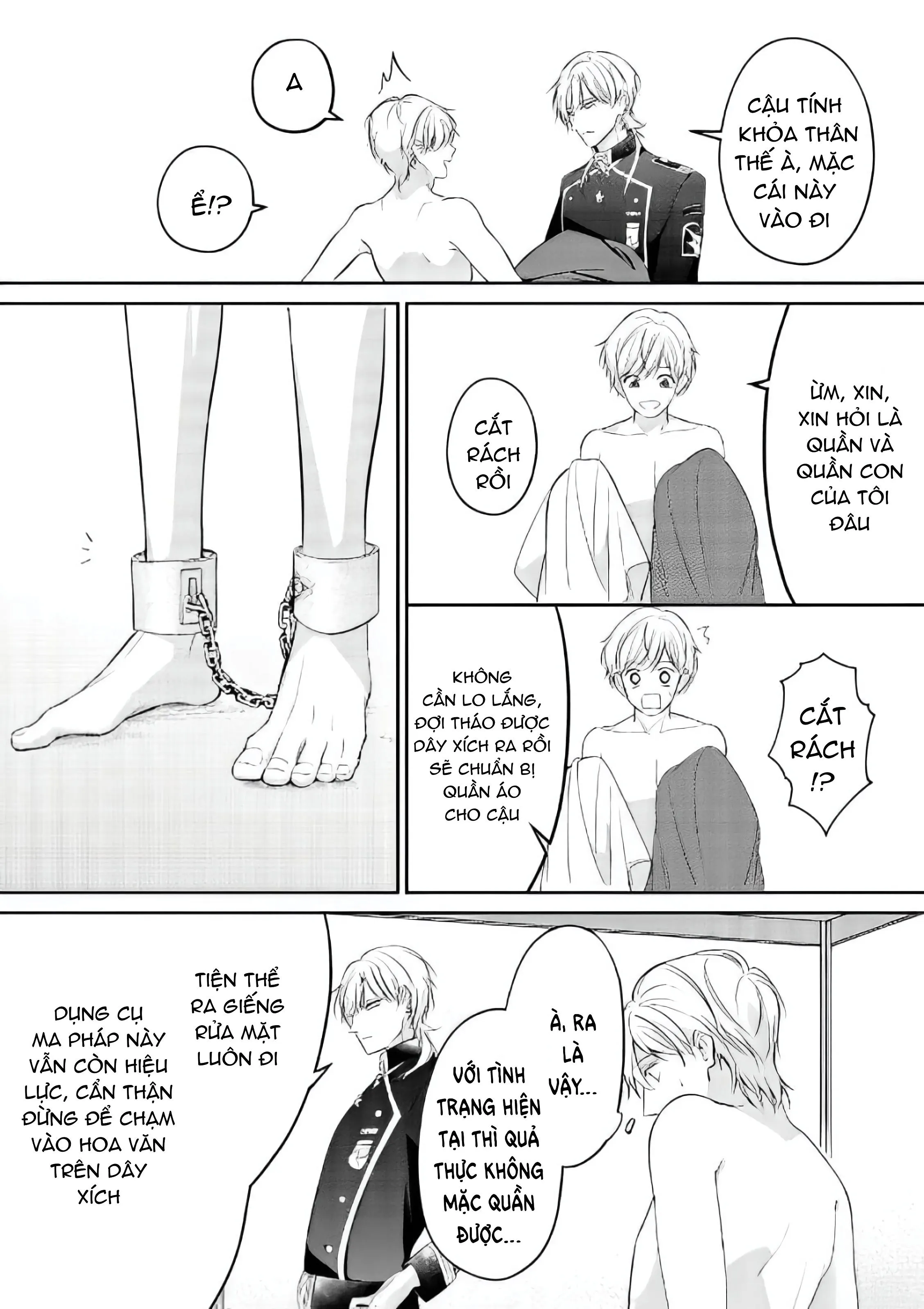 Bị triệu hồi đến dị giới do bị vạ lây và được đội kỵ sĩ mạnh nhất nhặt về Chapter 3 Trang 22