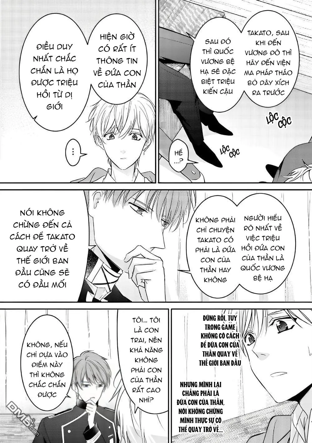 Bị triệu hồi đến dị giới do bị vạ lây và được đội kỵ sĩ mạnh nhất nhặt về Chapter 4 Trang 18