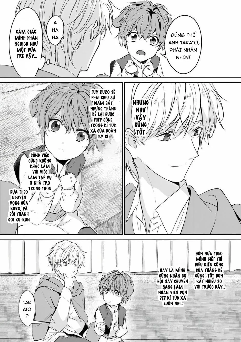 Bị triệu hồi đến dị giới do bị vạ lây và được đội kỵ sĩ mạnh nhất nhặt về Chapter 5 Trang 3