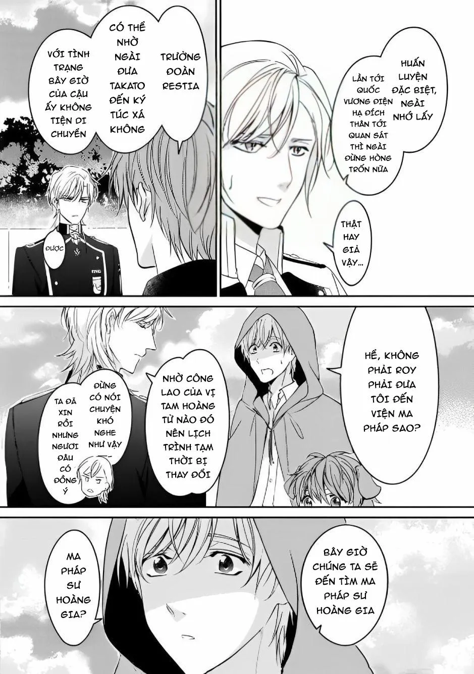 Bị triệu hồi đến dị giới do bị vạ lây và được đội kỵ sĩ mạnh nhất nhặt về Chapter 5 Trang 13