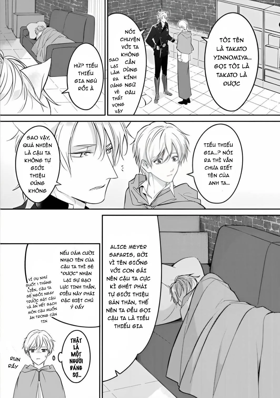 Bị triệu hồi đến dị giới do bị vạ lây và được đội kỵ sĩ mạnh nhất nhặt về Chapter 6 Trang 5