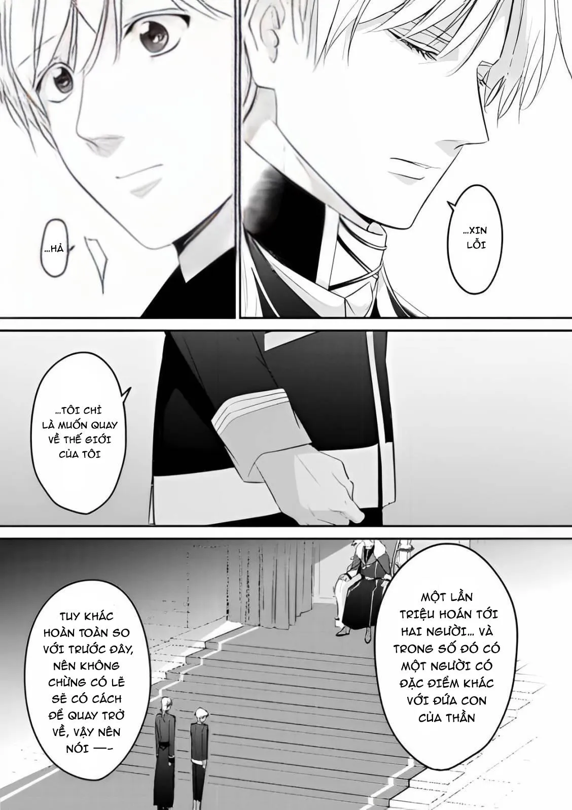 Bị triệu hồi đến dị giới do bị vạ lây và được đội kỵ sĩ mạnh nhất nhặt về Chapter 6 Trang 25