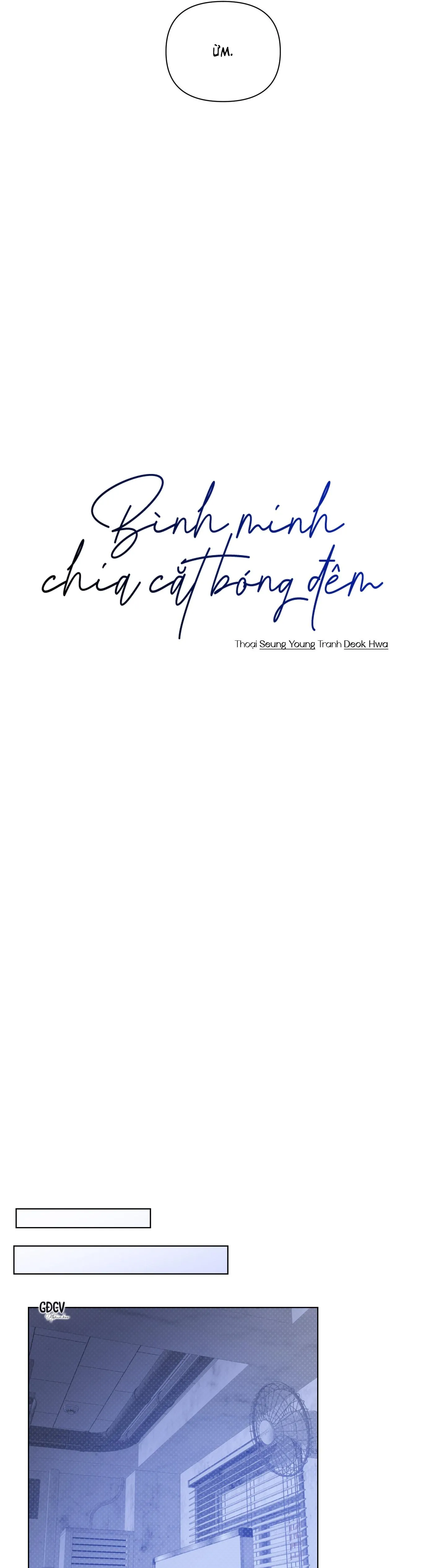 BÌNH MINH CHIA CẮT BÓNG ĐÊM Chapter 27 Trang 11