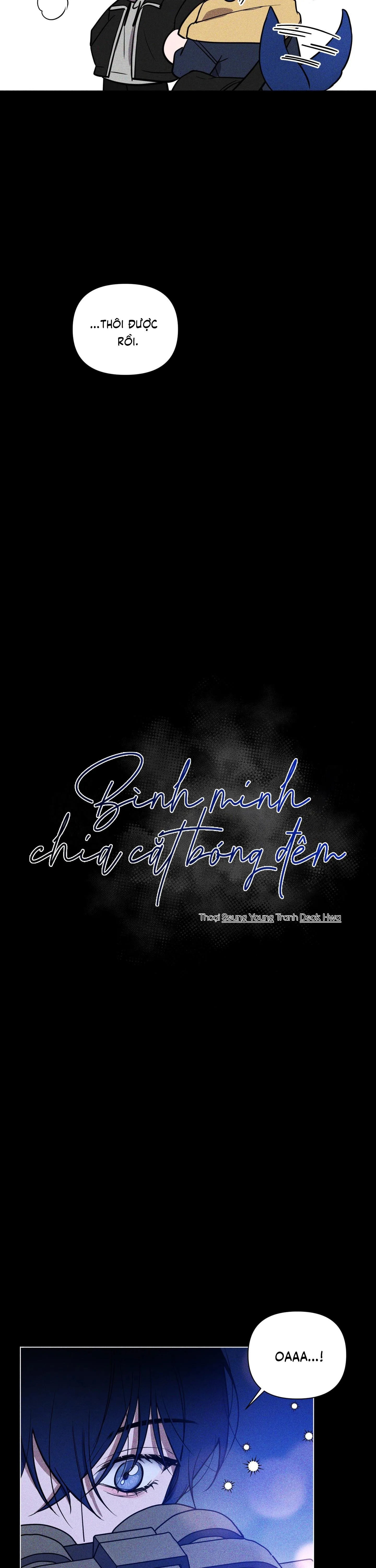 BÌNH MINH CHIA CẮT BÓNG ĐÊM Chapter 5 Trang 6