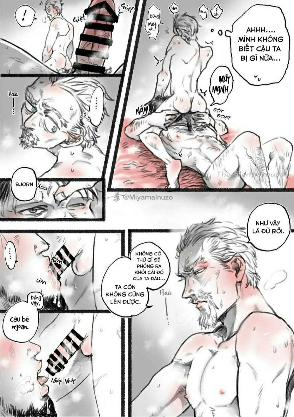 Bjorn x Askeladd Doujinshi Chapter 1 Trang 14