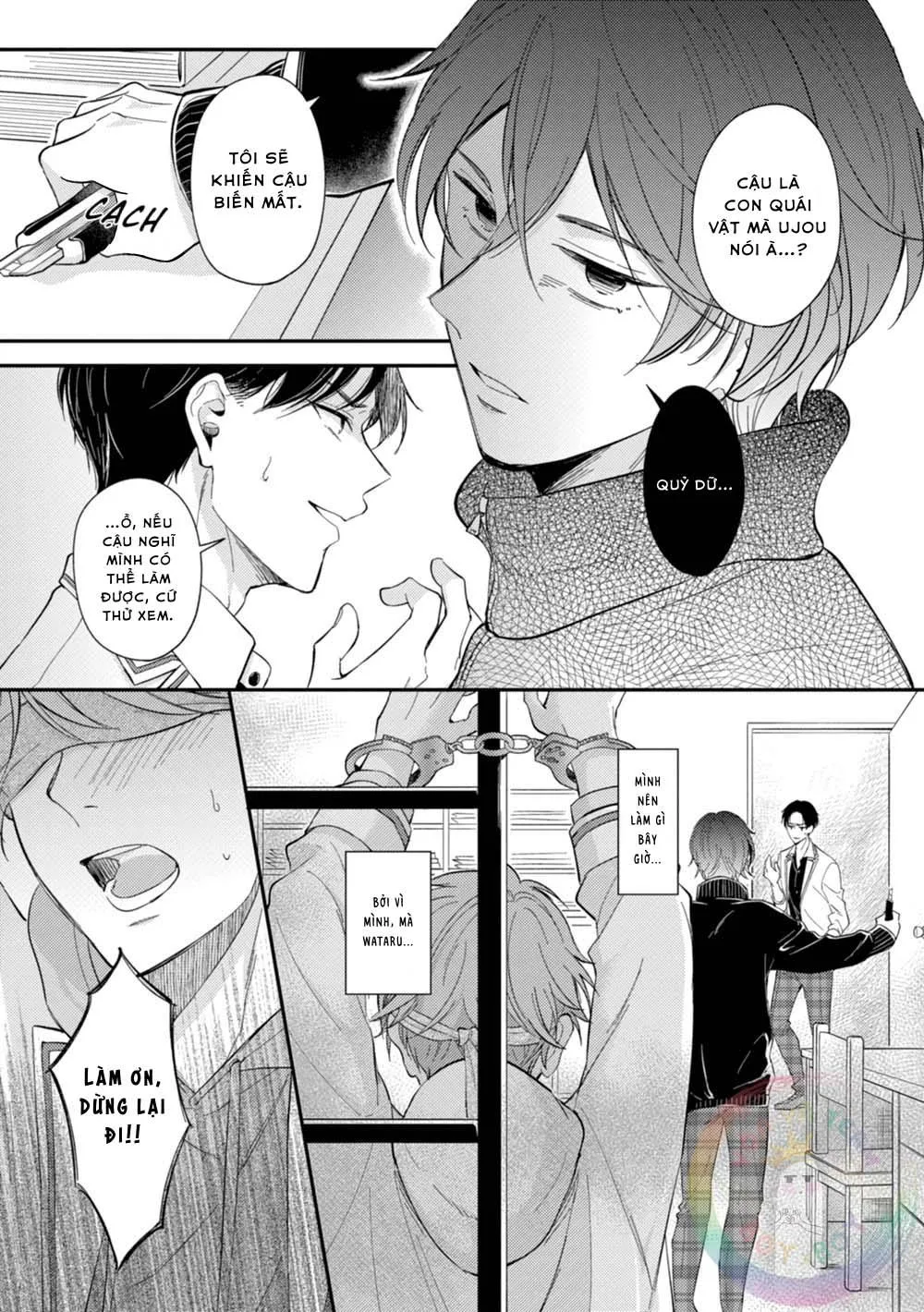 BL Game no Shujinkou ni Nattara Rival ni Dekiai Sareta Ken Chapter 3 Trang 18