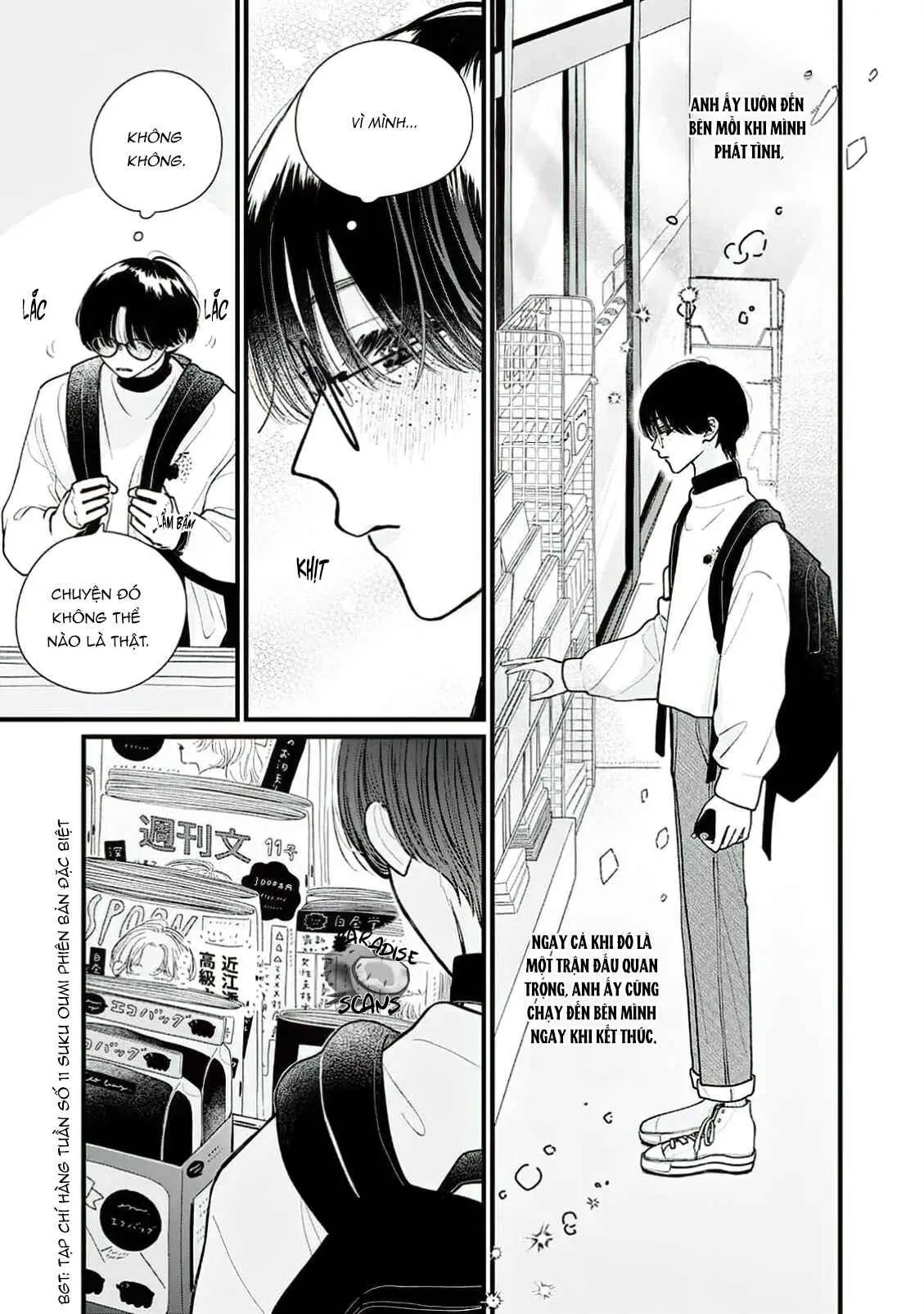 Bó Hoa Dành Dành Và Sắc Xanh Mong Manh Chapter 3 Trang 4