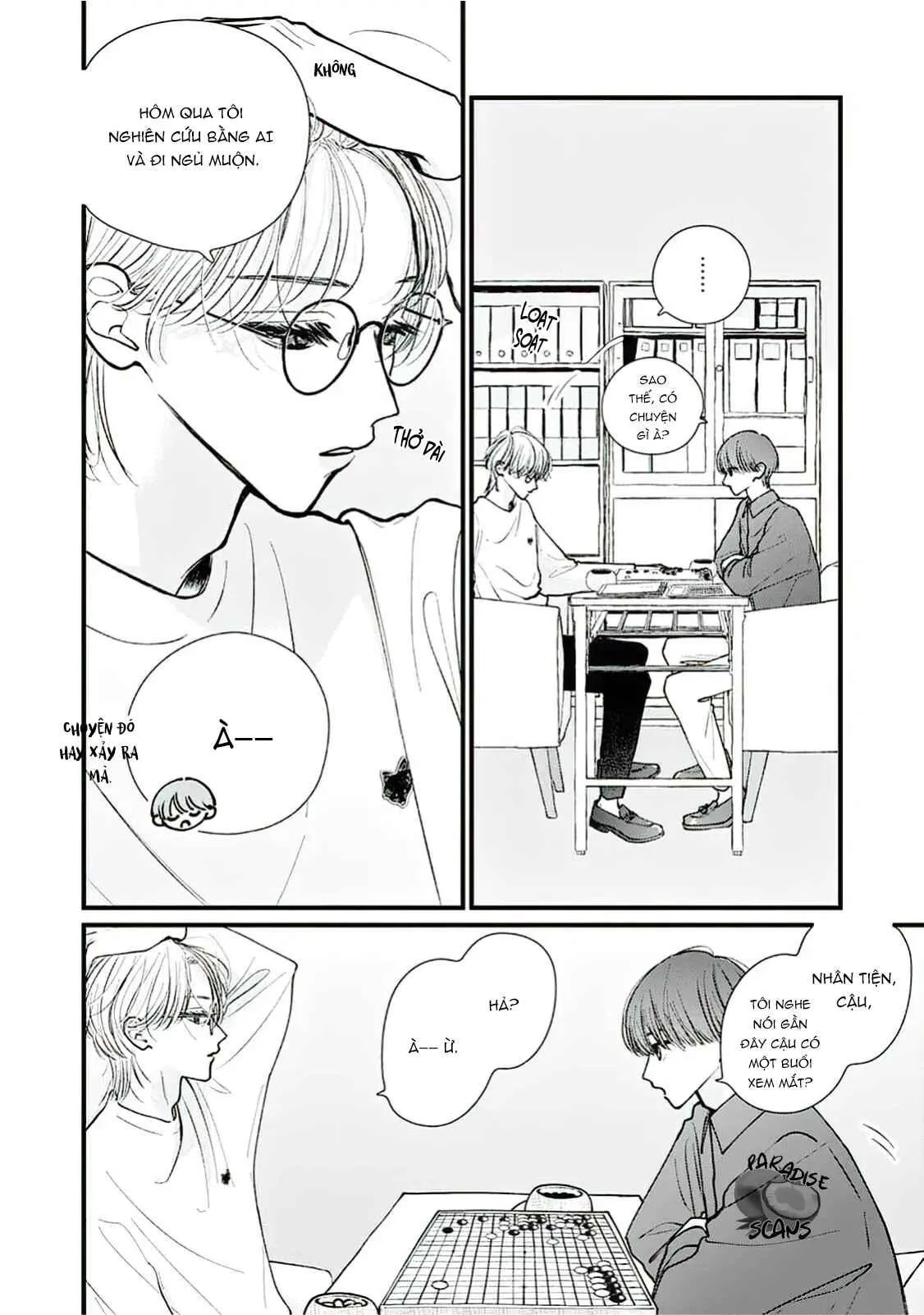 Bó Hoa Dành Dành Và Sắc Xanh Mong Manh Chapter 3 Trang 7