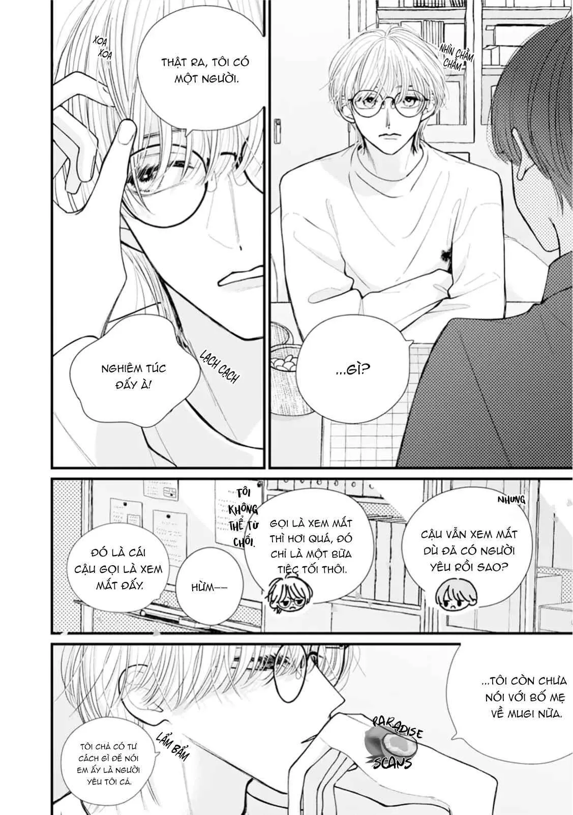 Bó Hoa Dành Dành Và Sắc Xanh Mong Manh Chapter 3 Trang 9