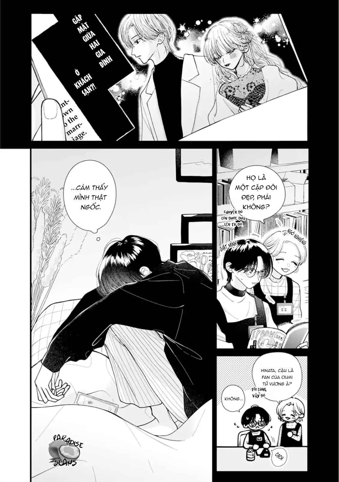 Bó Hoa Dành Dành Và Sắc Xanh Mong Manh Chapter 3 Trang 13