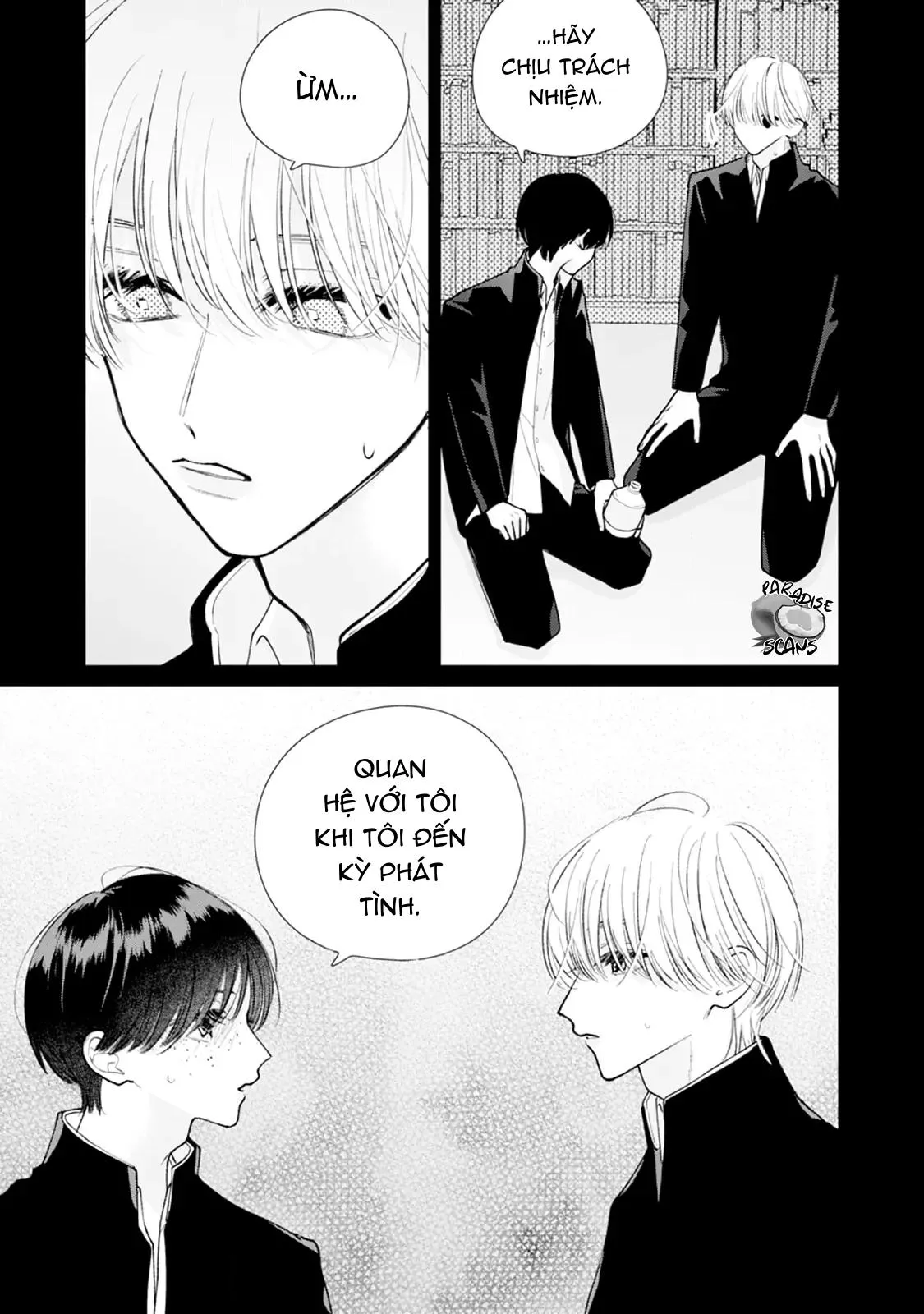 Bó Hoa Dành Dành Và Sắc Xanh Mong Manh Chapter 4 Trang 25