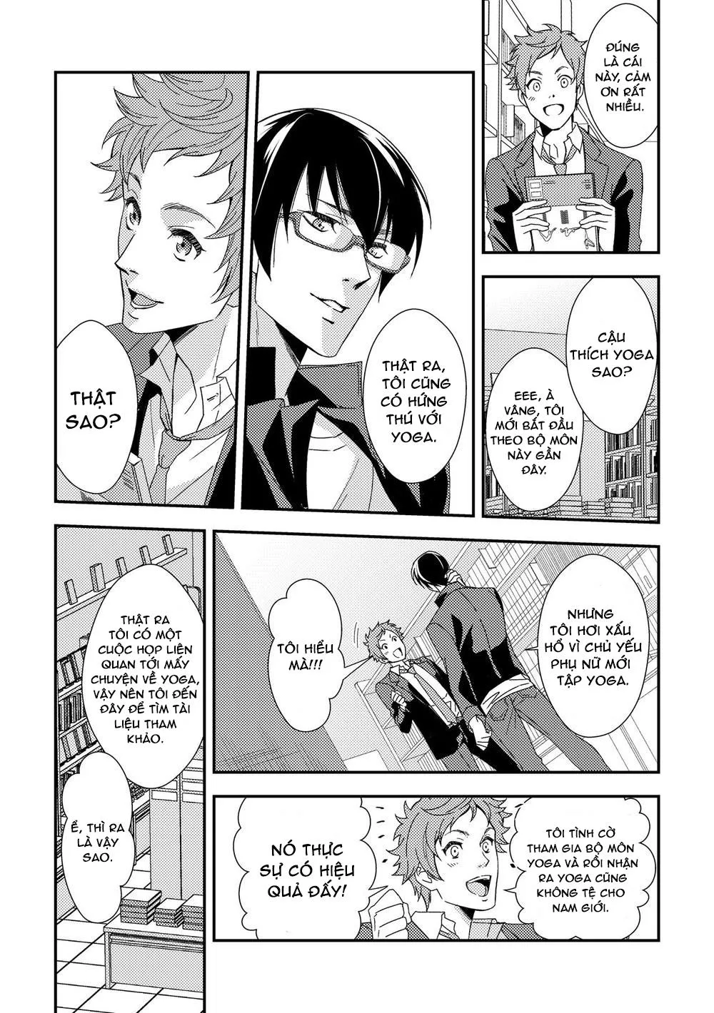 Bộ môn yoga thật thú dzị Chapter 5 Trang 8