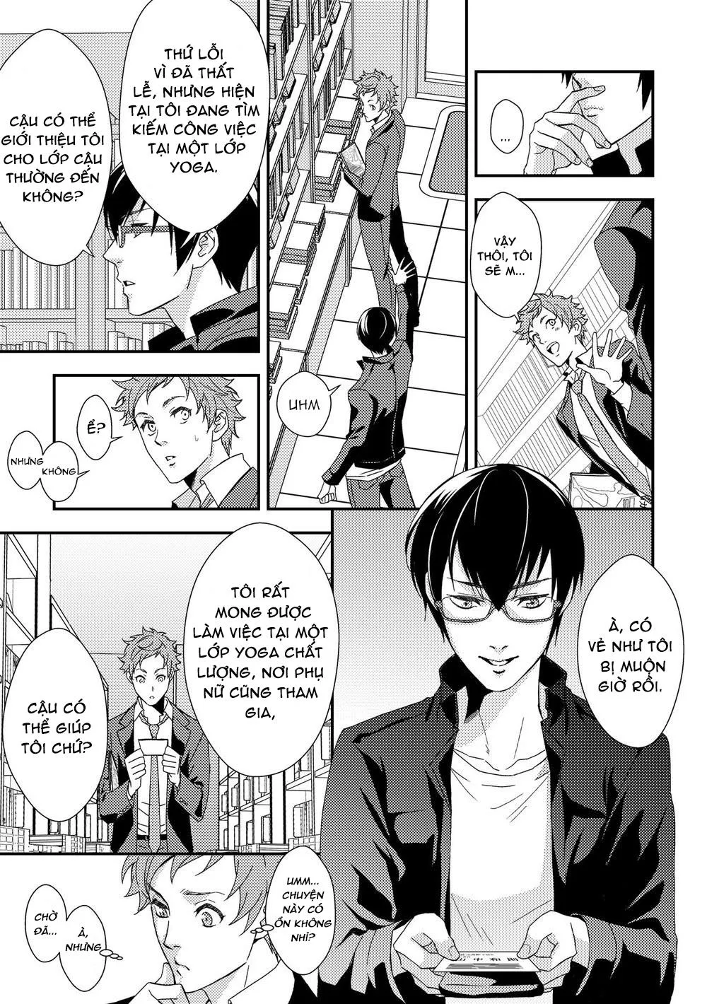Bộ môn yoga thật thú dzị Chapter 5 Trang 9