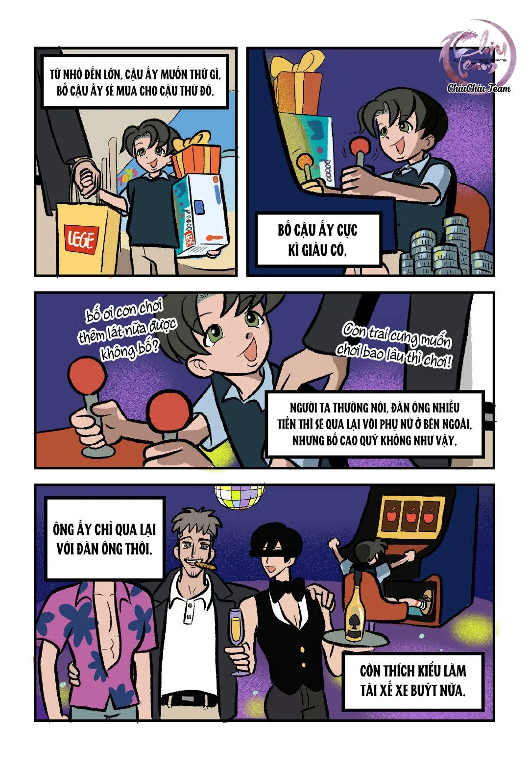 Bố Tôi Làm Trai Bao Chapter 8 Trang 3