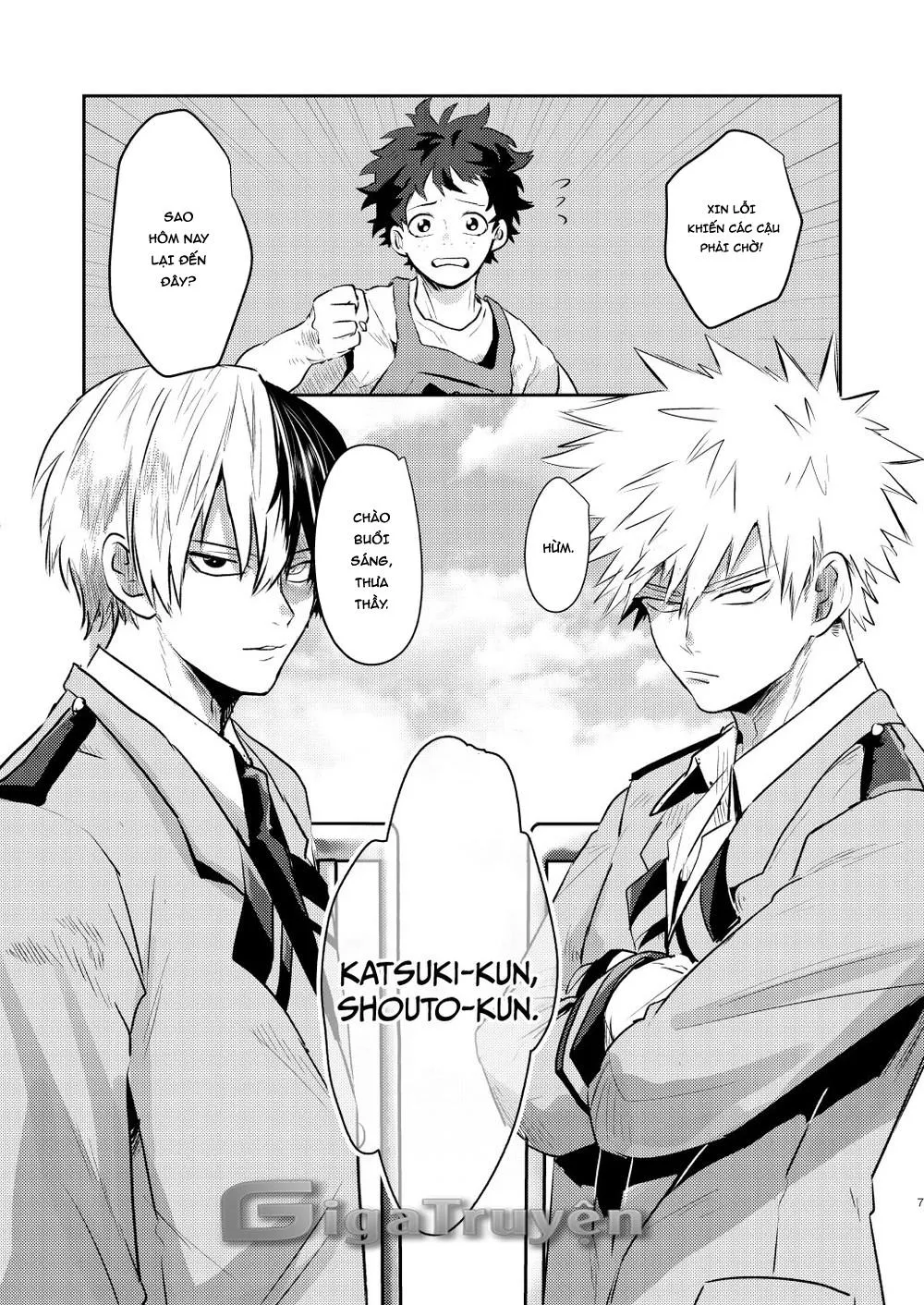 Boku no Hero Academia dj - Hanabi - Nakayoku Hanbunko! Chapter 1 Trang 6