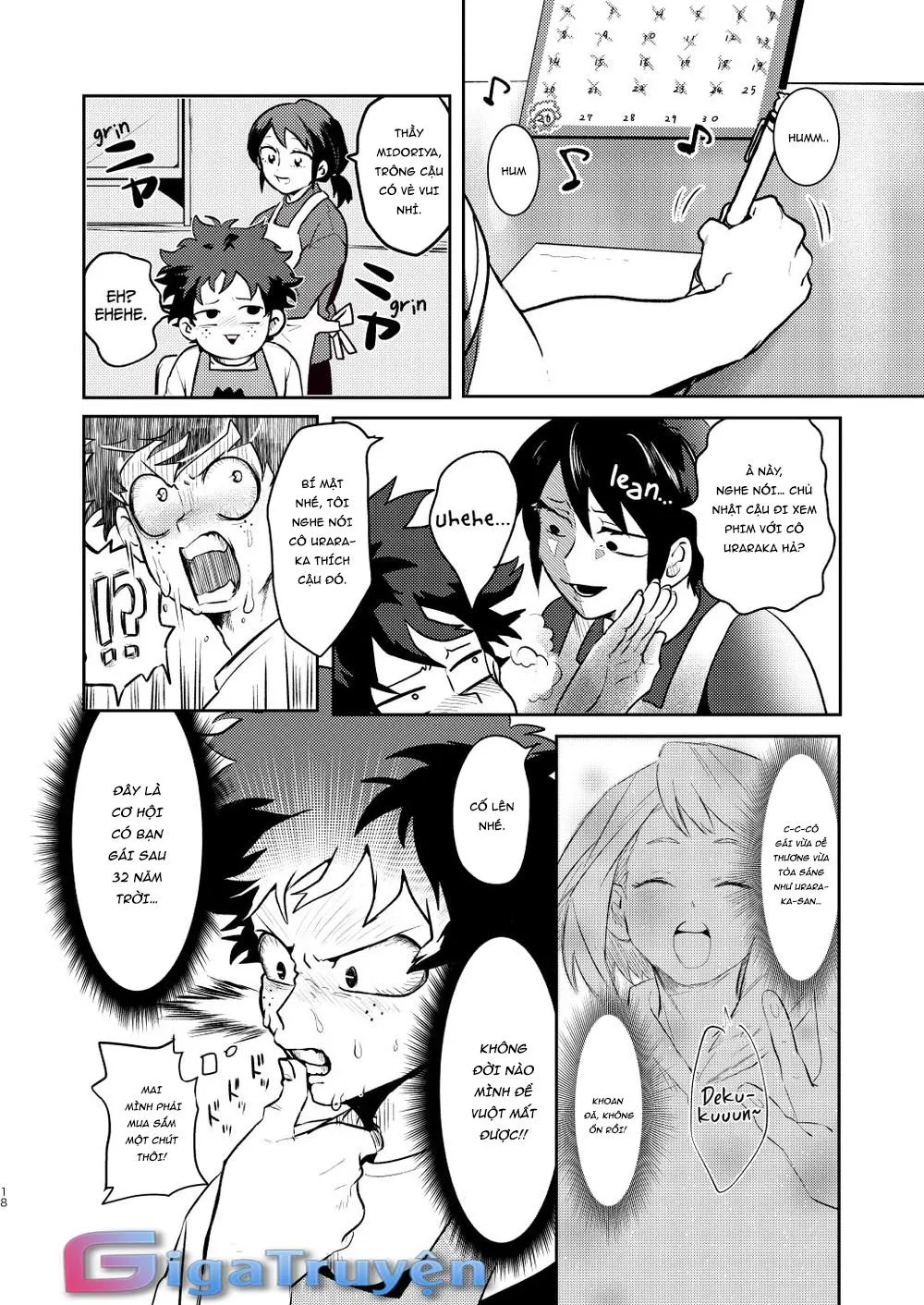 Boku no Hero Academia dj - Hanabi - Nakayoku Hanbunko! Chapter 1 Trang 17