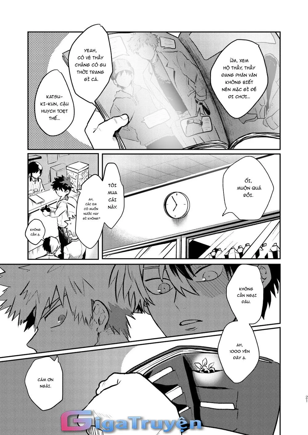 Boku no Hero Academia dj - Hanabi - Nakayoku Hanbunko! Chapter 1 Trang 20