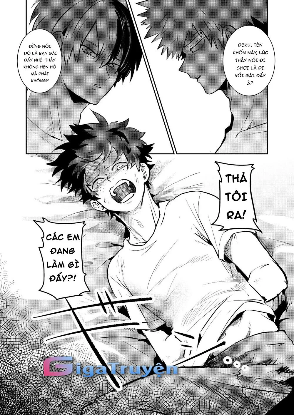 Boku no Hero Academia dj - Hanabi - Nakayoku Hanbunko! Chapter 1 Trang 35