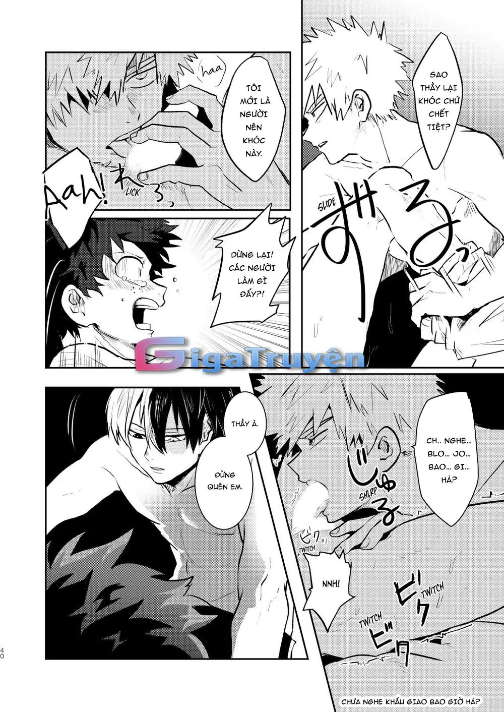 Boku no Hero Academia dj - Hanabi - Nakayoku Hanbunko! Chapter 1 Trang 39