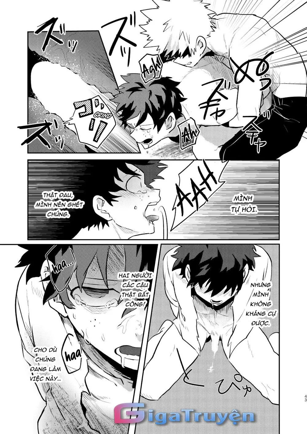 Boku no Hero Academia dj - Hanabi - Nakayoku Hanbunko! Chapter 1 Trang 42