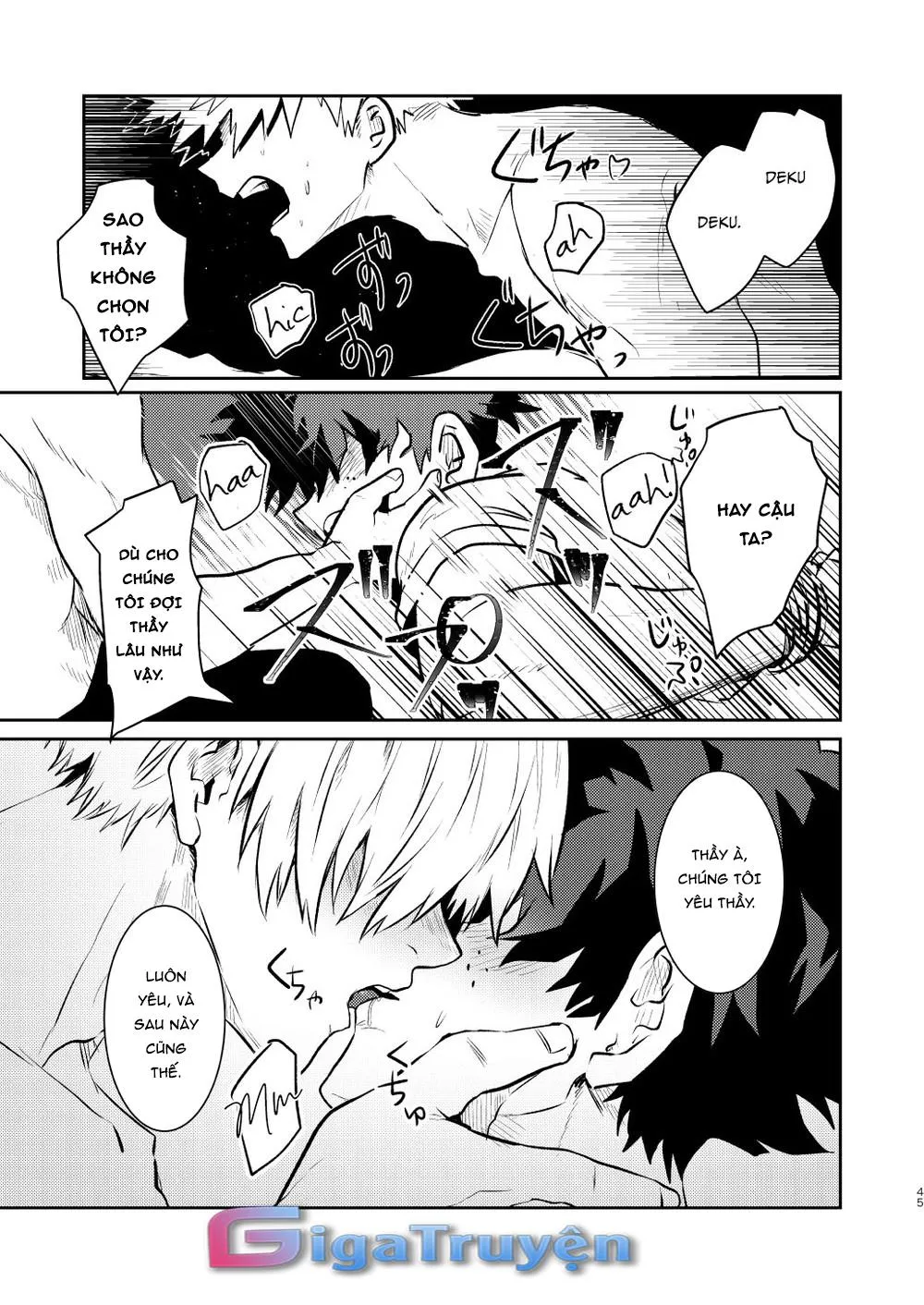 Boku no Hero Academia dj - Hanabi - Nakayoku Hanbunko! Chapter 1 Trang 44