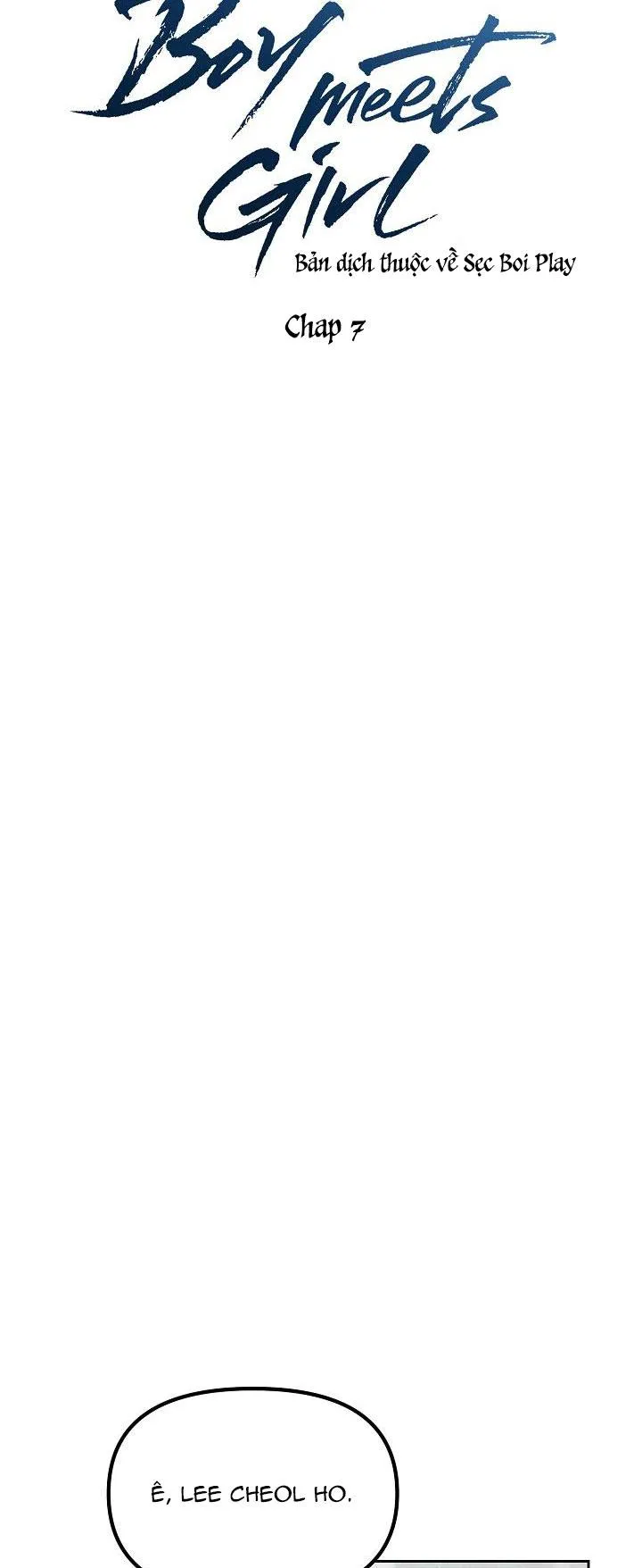 Boy Meets Girl Chapter 7 Trang 8