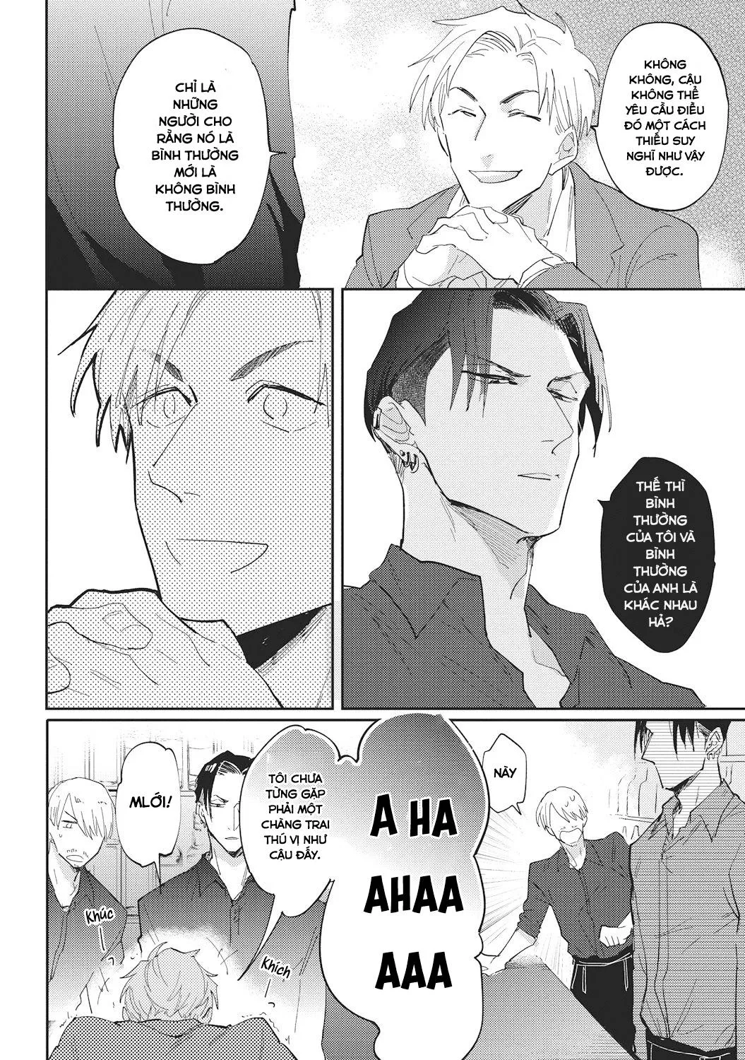 Bữa Ăn Định Sẵn Là Một Người Đàn Ông Chapter 1 Trang 12