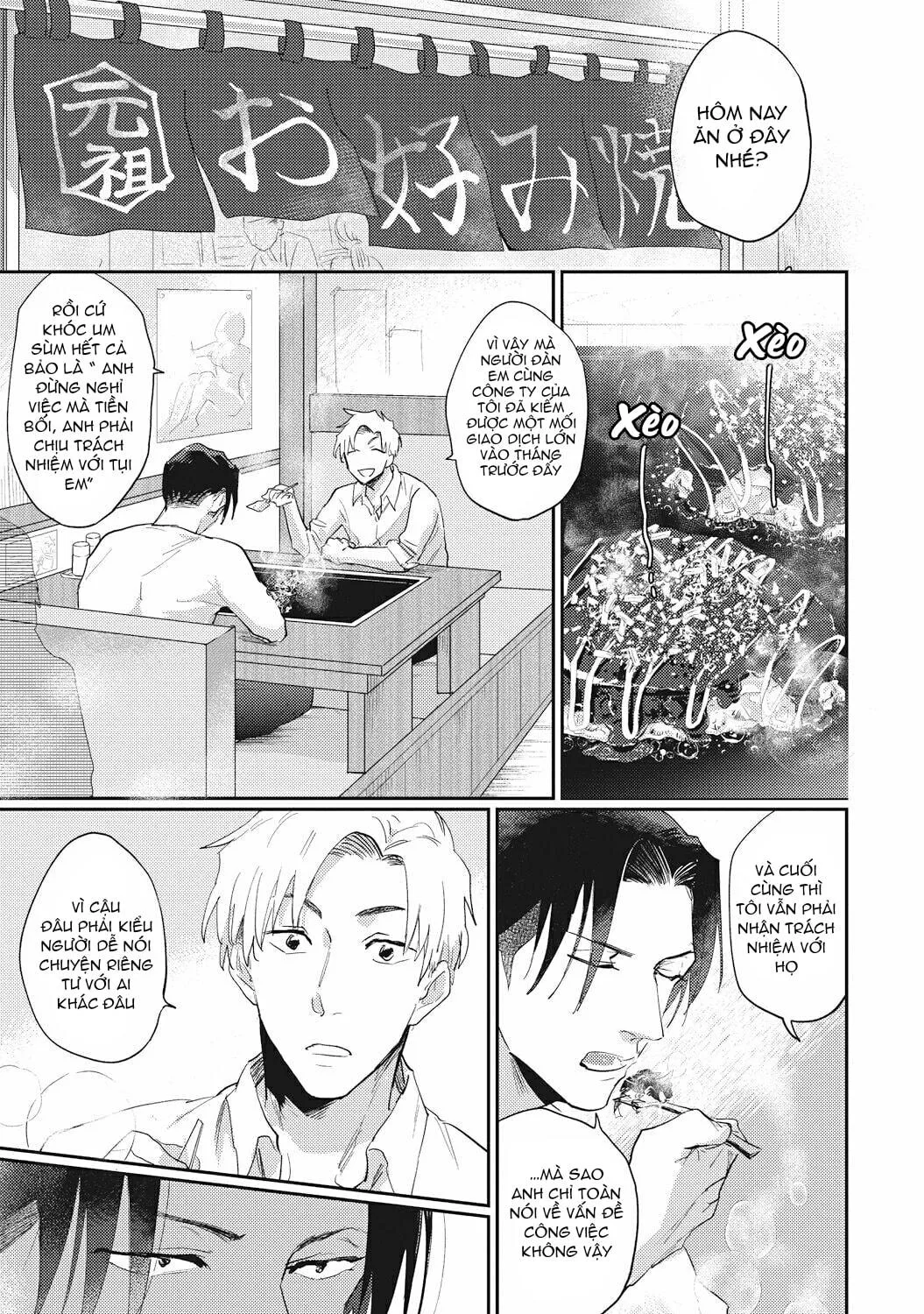 Bữa Ăn Định Sẵn Là Một Người Đàn Ông Chapter 3 Trang 11