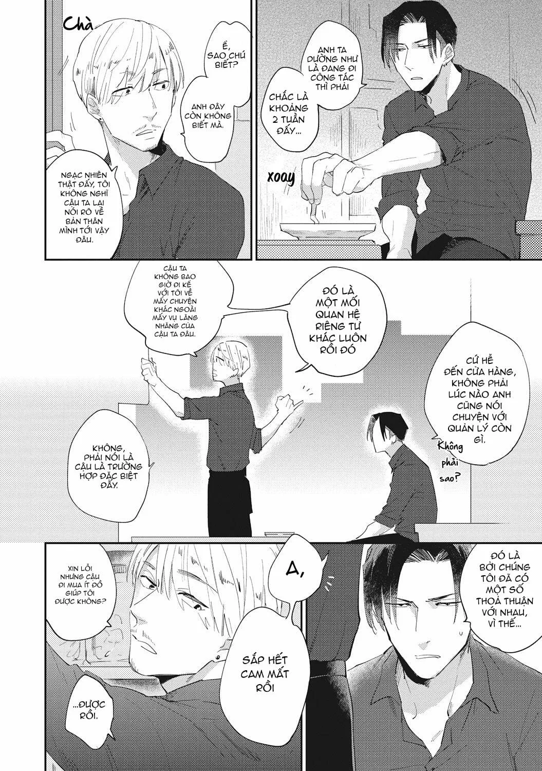 Bữa Ăn Định Sẵn Là Một Người Đàn Ông Chapter 3 Trang 24