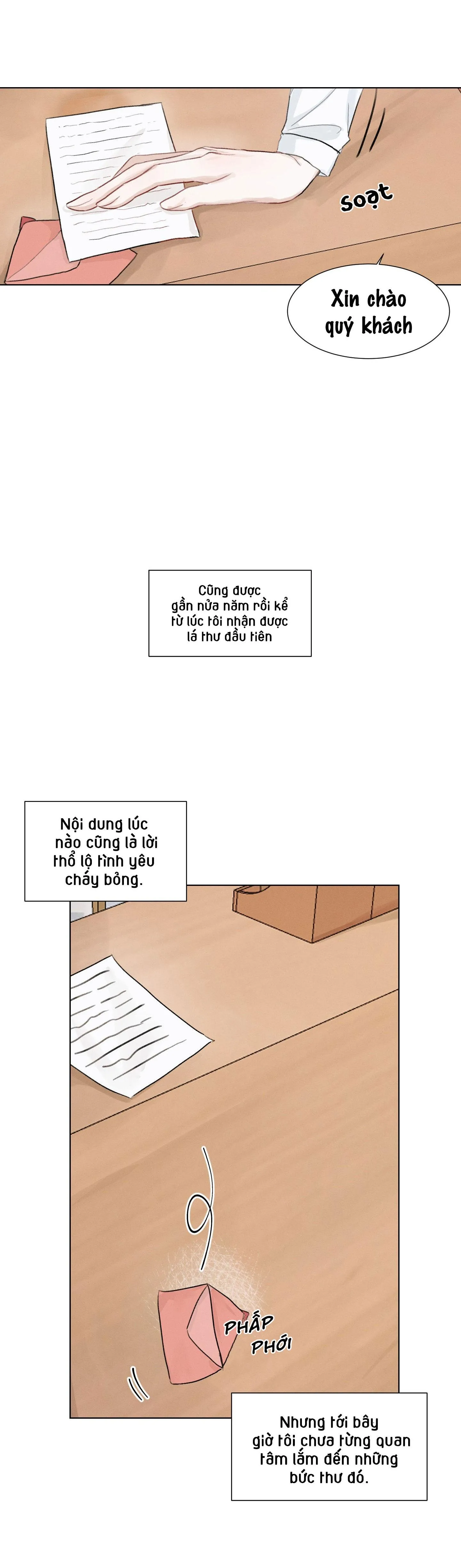 BỨC THƯ LÃNG MẠN Chapter 1 Trang 3
