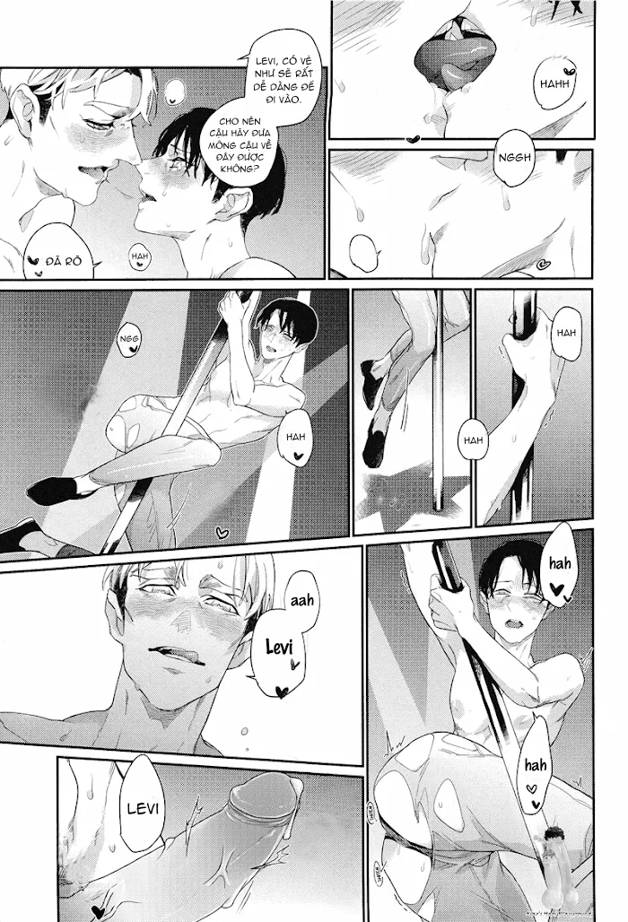 Buổi Biểu Diễn Sắc Tình Của Chỉ Huy Erwin Và Đồng Chí Levi Chapter 1 Trang 17