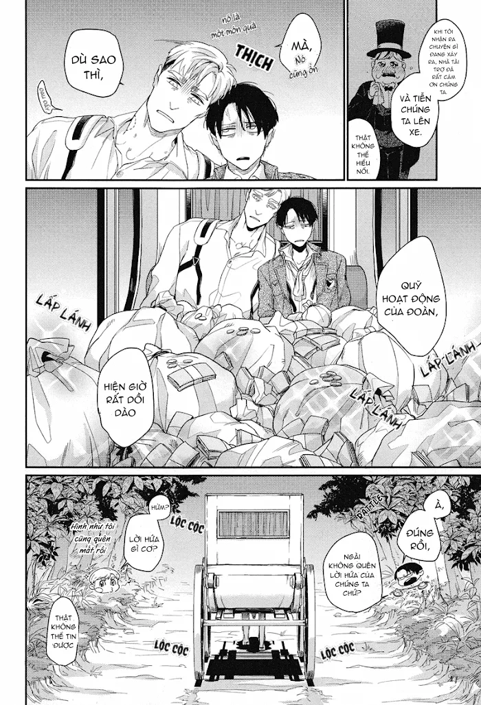 Buổi Biểu Diễn Sắc Tình Của Chỉ Huy Erwin Và Đồng Chí Levi Chapter 1 Trang 33