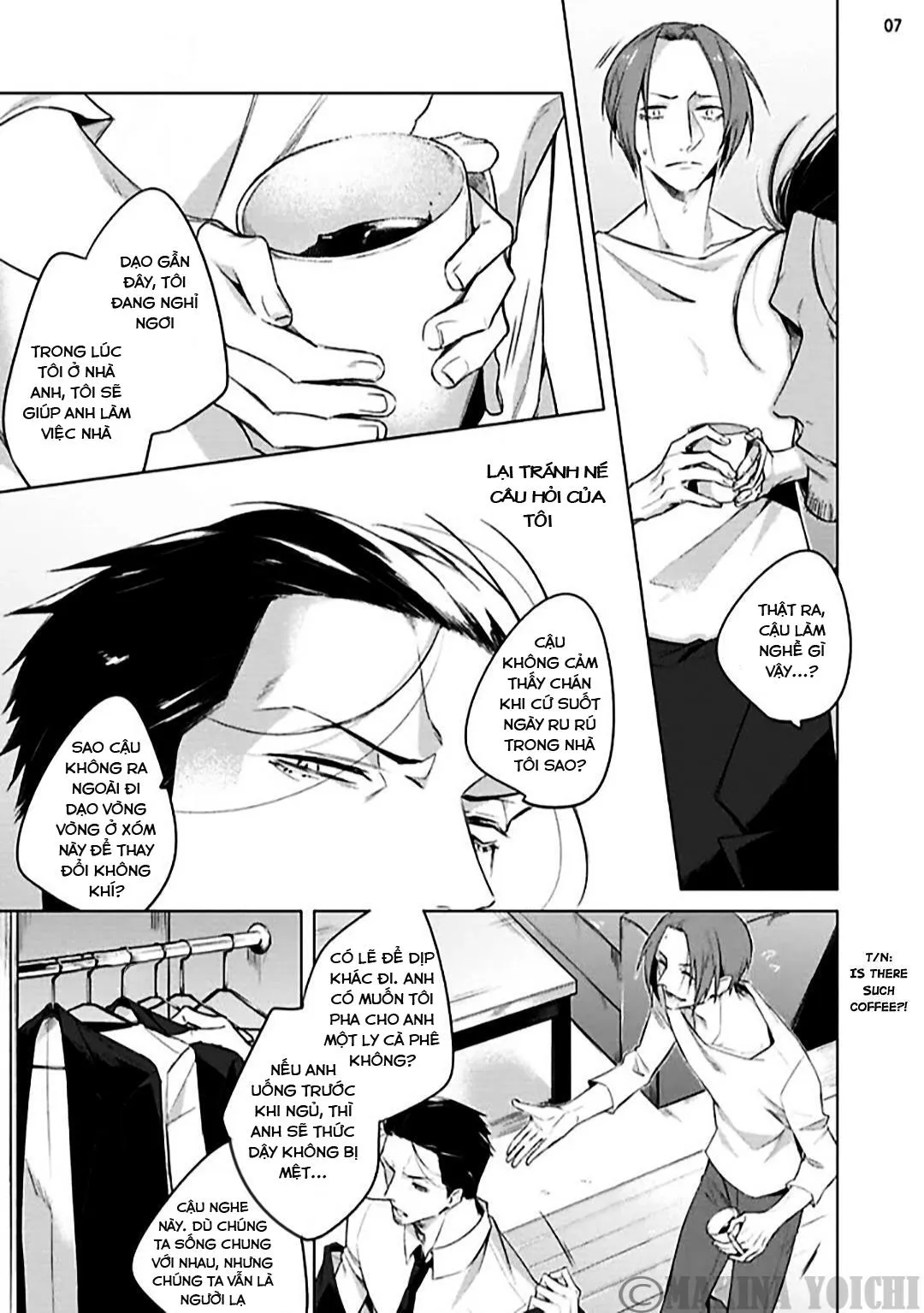 Buổi cà phê lãng mạn Chapter 1 Trang 8