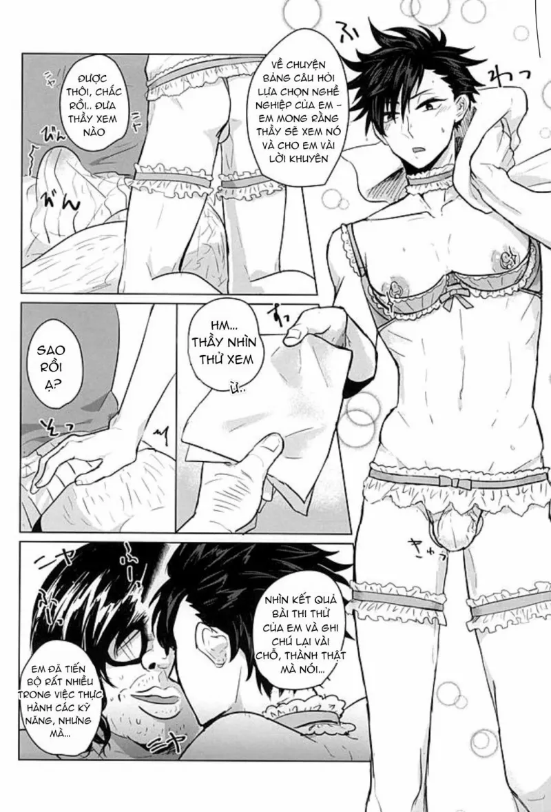 Buổi Học Phụ Đạo Của Kuro-kun Và Thầy Giáo Tận Tụy!! Chapter 1 Trang 22