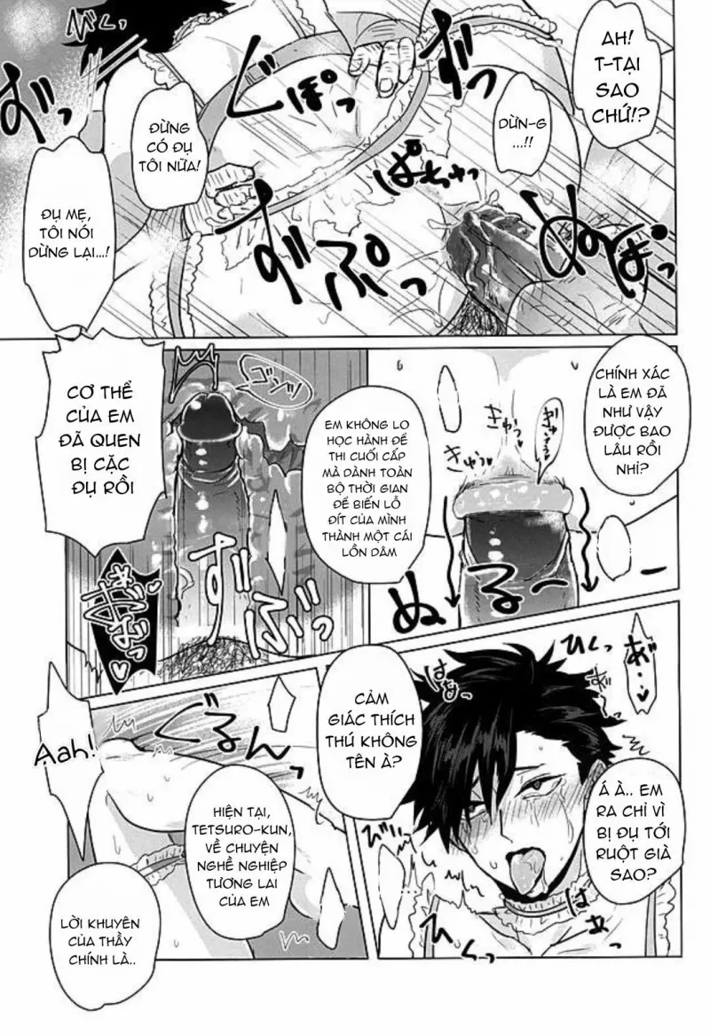 Buổi Học Phụ Đạo Của Kuro-kun Và Thầy Giáo Tận Tụy!! Chapter 1 Trang 27